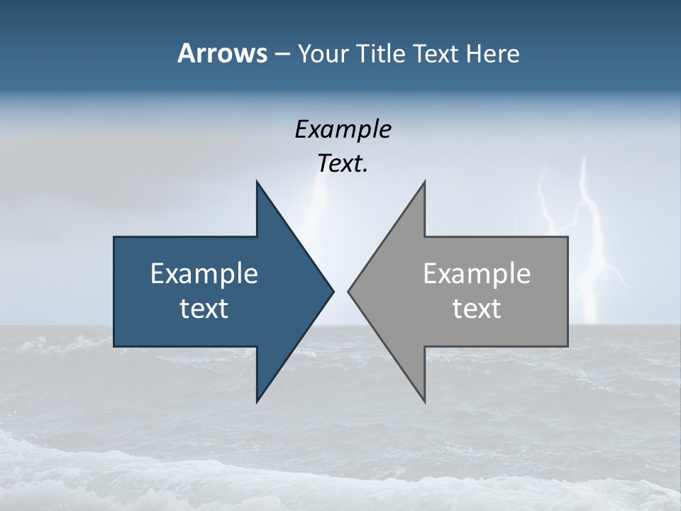 Ocean Storm PowerPoint Template