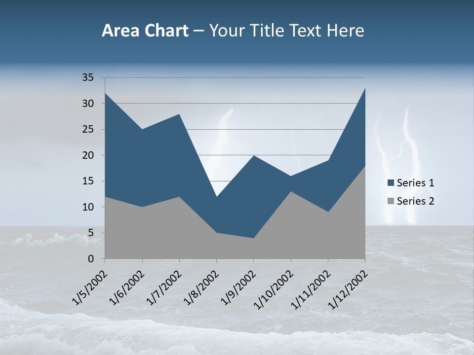 Ocean Storm PowerPoint Template