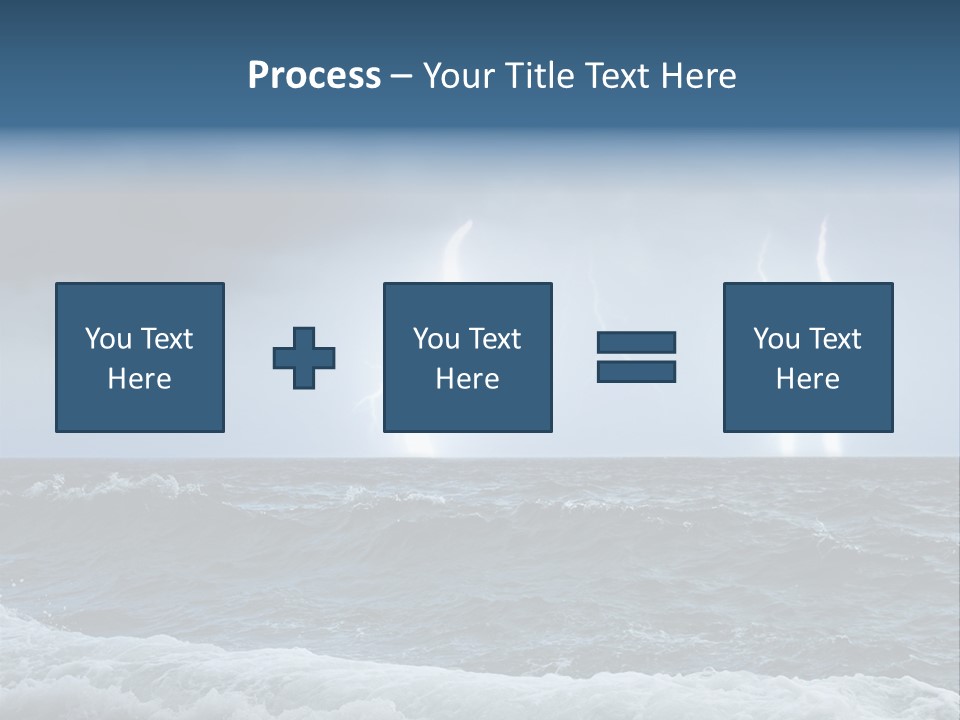Ocean Storm PowerPoint Template