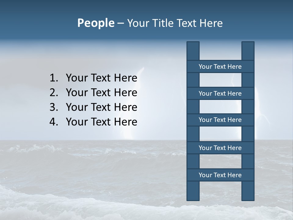 Ocean Storm PowerPoint Template