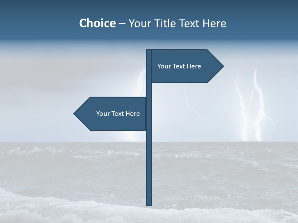 Ocean Storm PowerPoint Template
