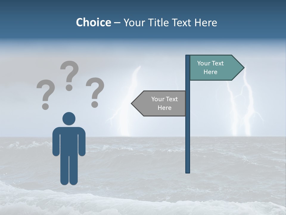 Ocean Storm PowerPoint Template
