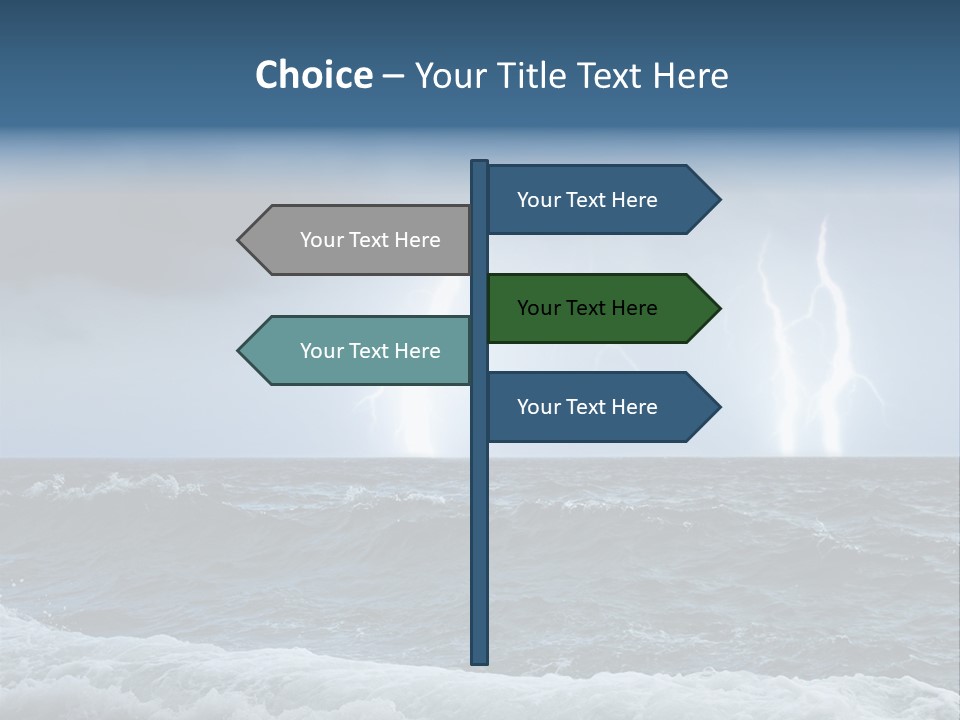 Ocean Storm PowerPoint Template