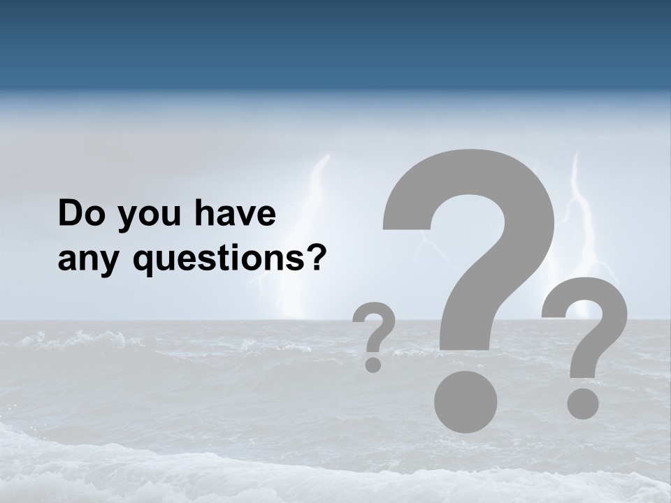 Ocean Storm PowerPoint Template