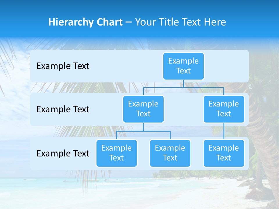 Beautiful Caribbean Beach In Dominican Republic PowerPoint Template