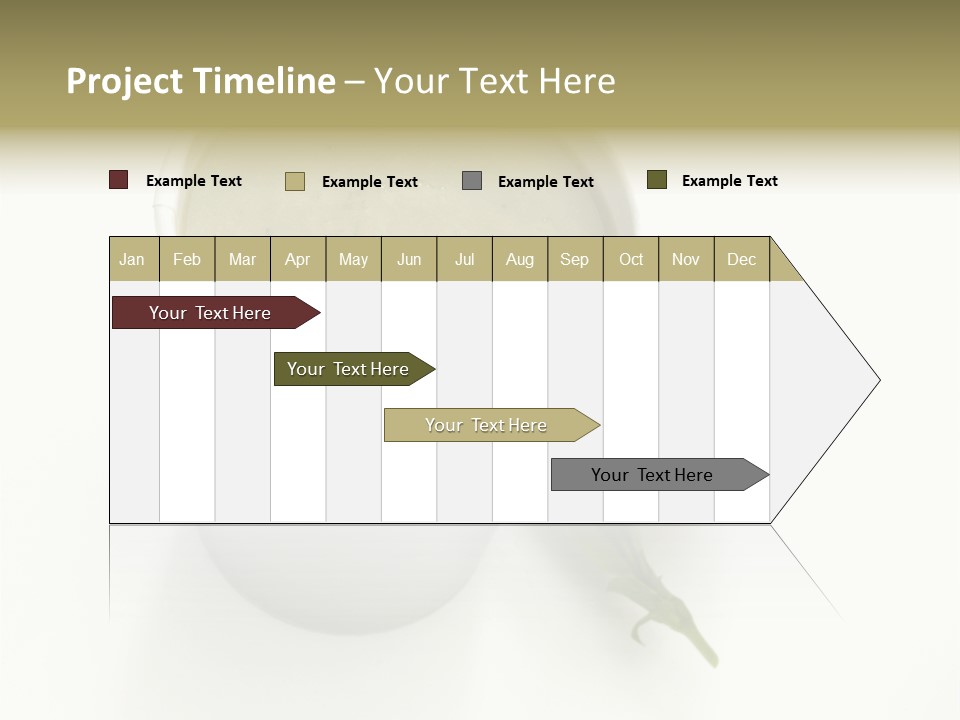 Cup Of Soup Isolated On A White Background PowerPoint Template