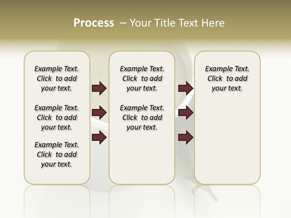 Cup Of Soup Isolated On A White Background PowerPoint Template
