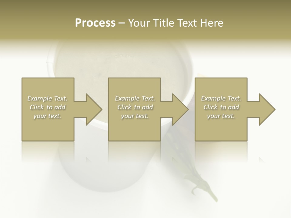 Cup Of Soup Isolated On A White Background PowerPoint Template