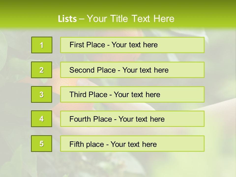 Magnolia Flowers PowerPoint Template