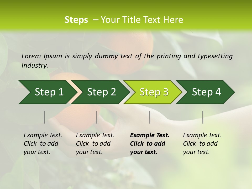 Magnolia Flowers PowerPoint Template