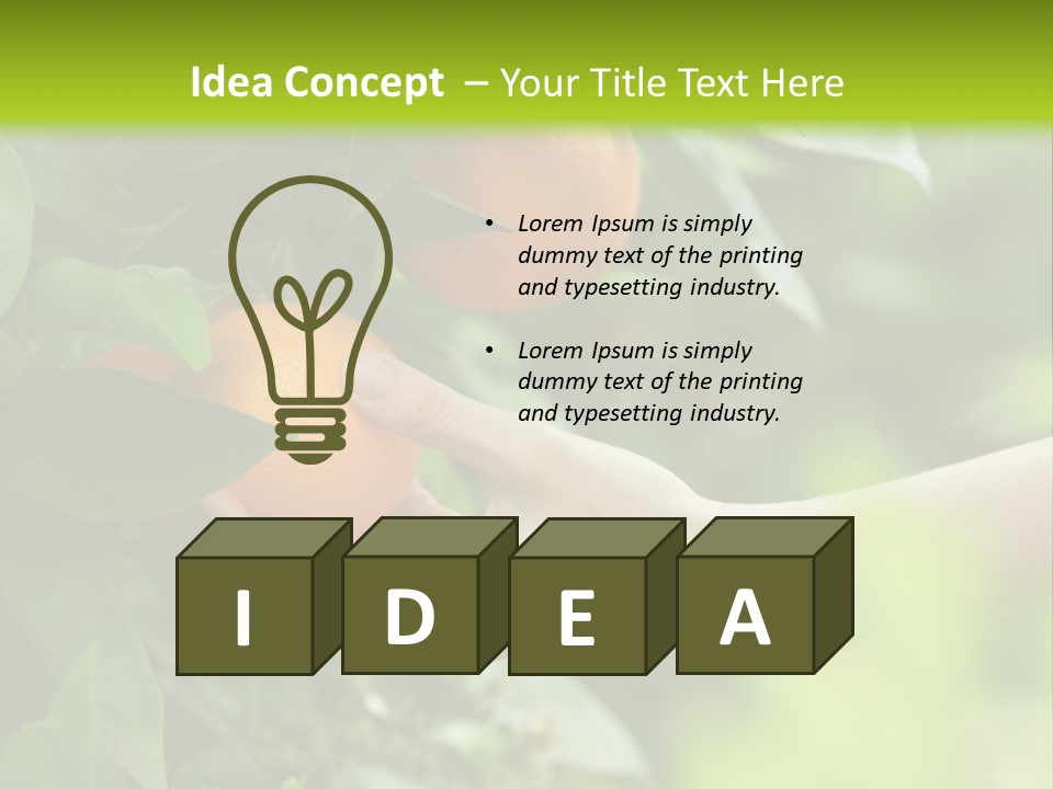 Magnolia Flowers PowerPoint Template