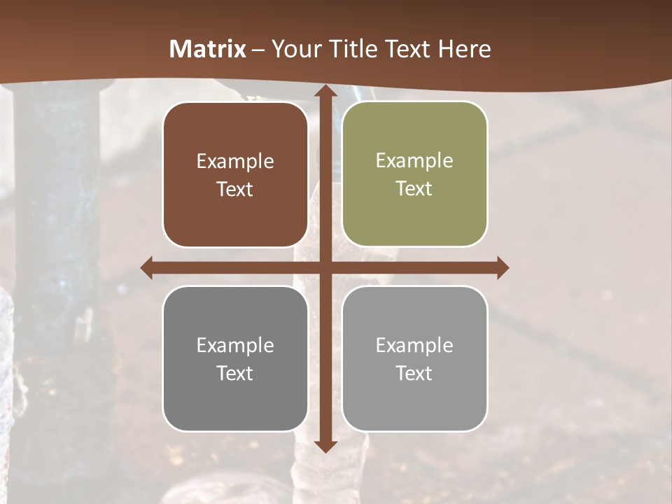 Outside Water Spigot Dripping And Frozen With Lots Of Ice PowerPoint Template