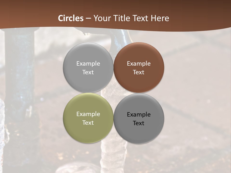 Outside Water Spigot Dripping And Frozen With Lots Of Ice PowerPoint Template