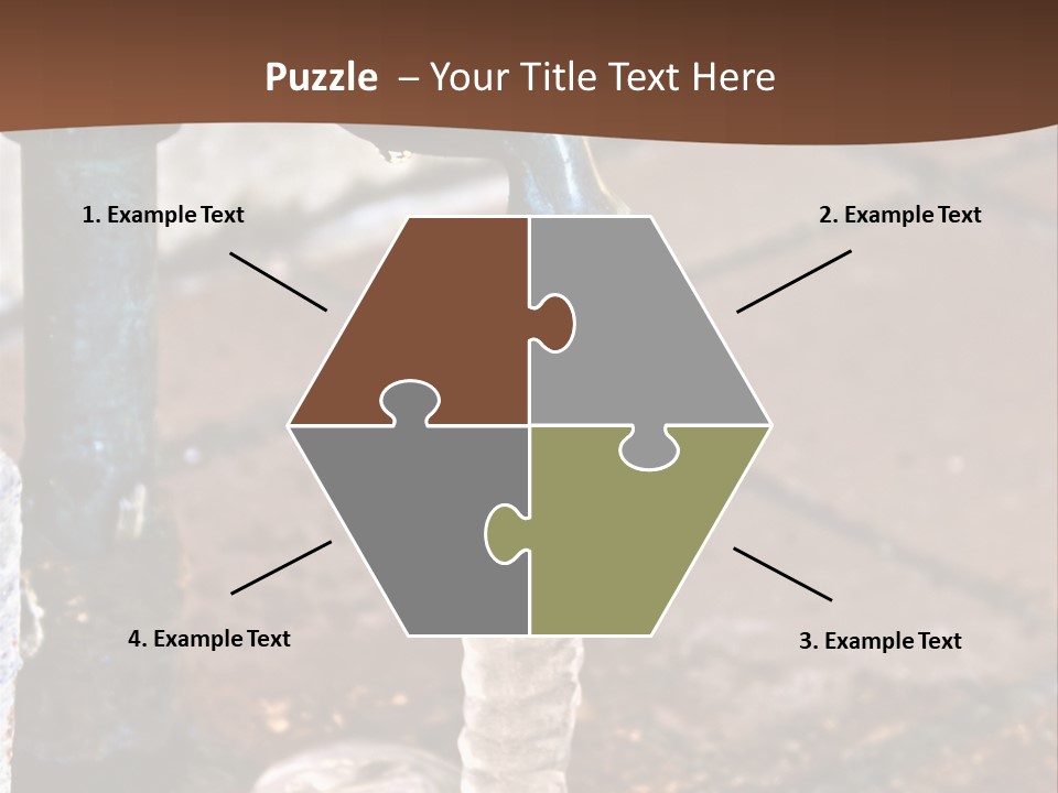 Outside Water Spigot Dripping And Frozen With Lots Of Ice PowerPoint Template