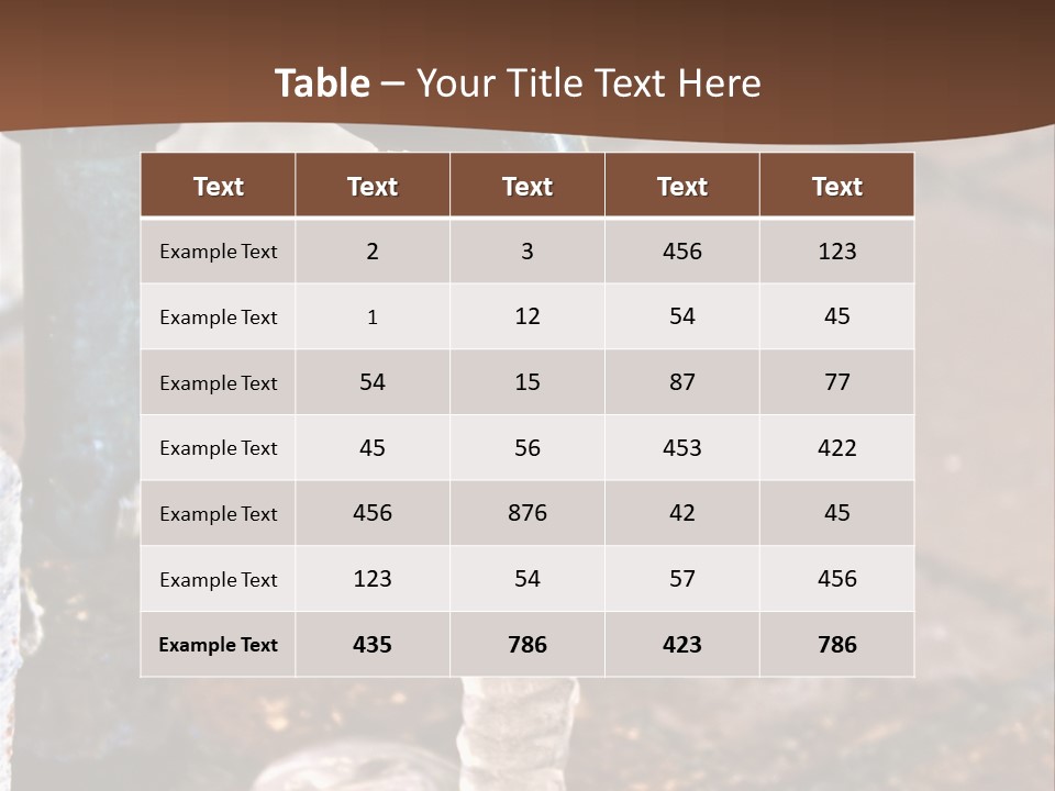 Outside Water Spigot Dripping And Frozen With Lots Of Ice PowerPoint Template