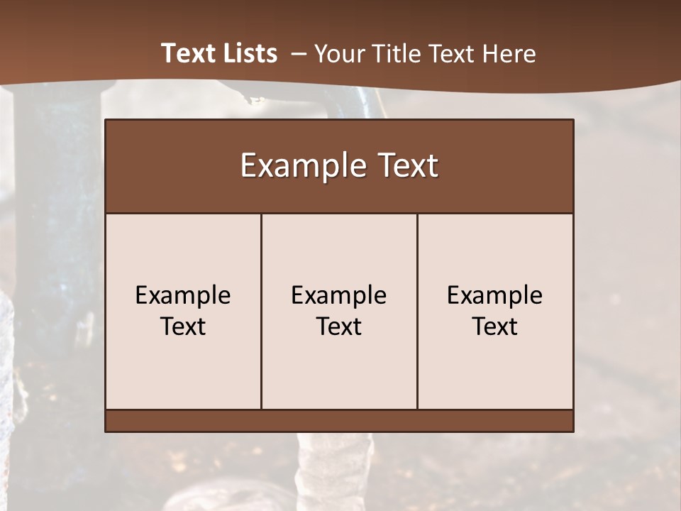 Outside Water Spigot Dripping And Frozen With Lots Of Ice PowerPoint Template