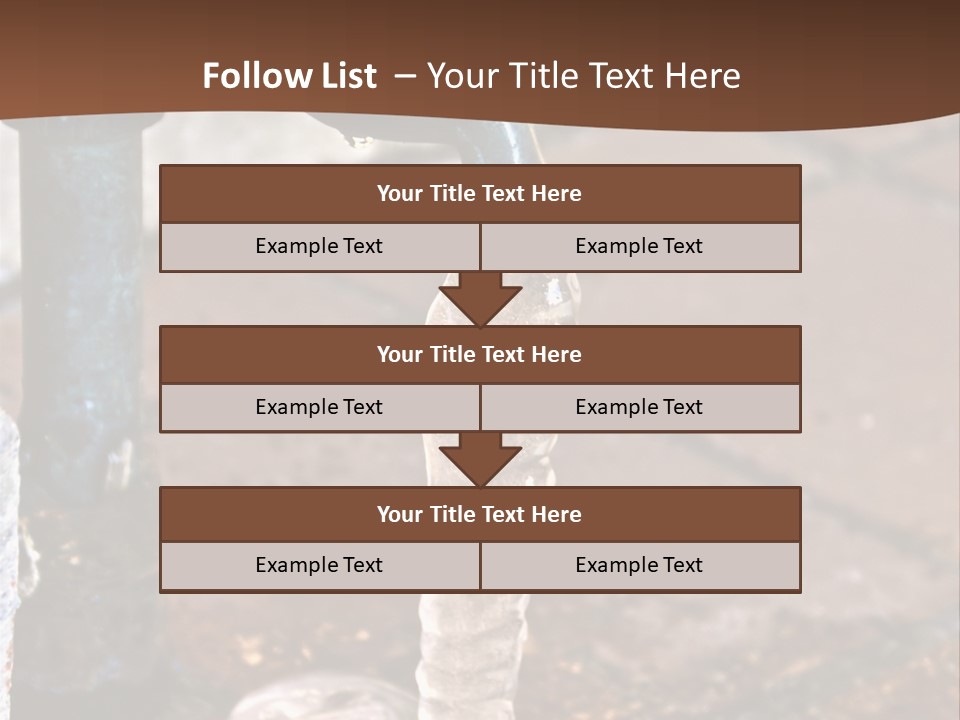 Outside Water Spigot Dripping And Frozen With Lots Of Ice PowerPoint Template
