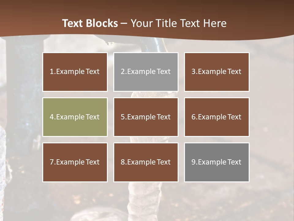 Outside Water Spigot Dripping And Frozen With Lots Of Ice PowerPoint Template