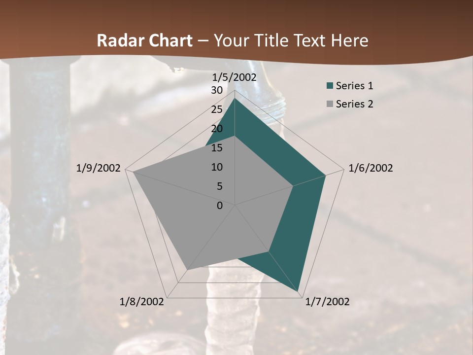 Outside Water Spigot Dripping And Frozen With Lots Of Ice PowerPoint Template