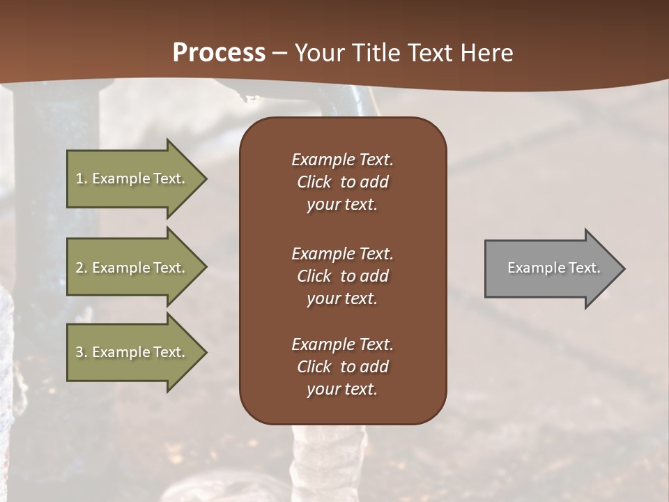 Outside Water Spigot Dripping And Frozen With Lots Of Ice PowerPoint Template