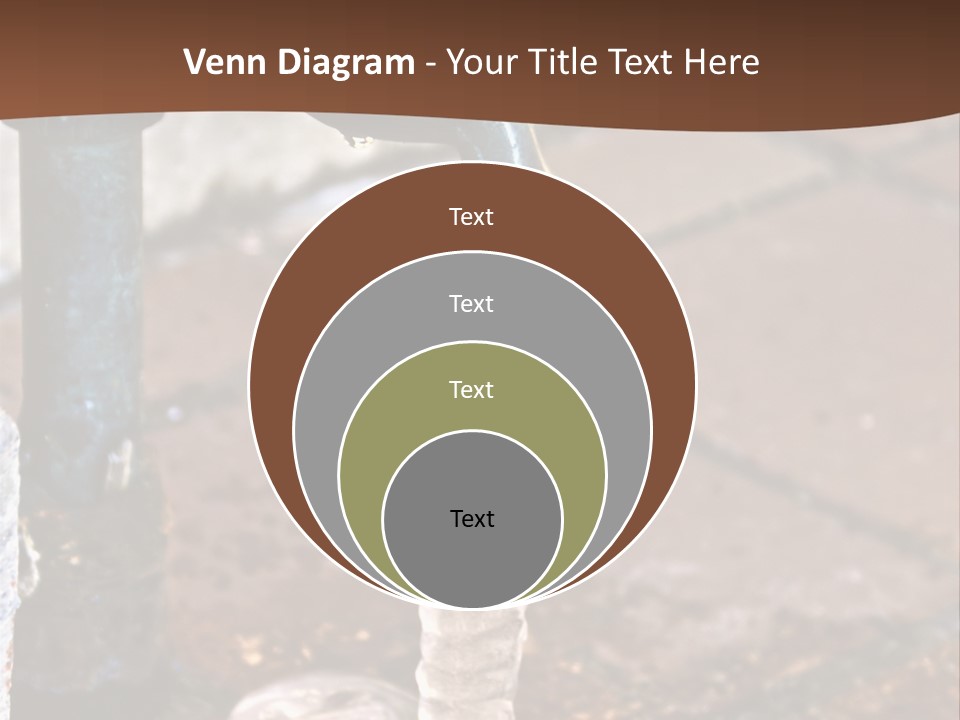 Outside Water Spigot Dripping And Frozen With Lots Of Ice PowerPoint Template