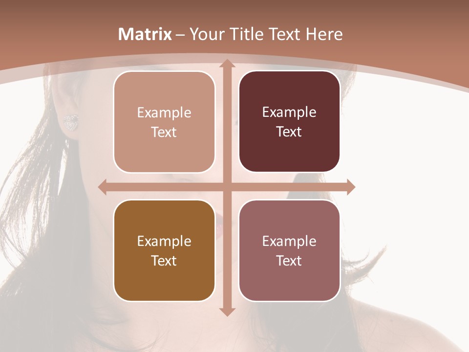 Beautiful Teenage Girl In 1950'S Rockabilly Fashion Polka Dot Dress, Hair And Makeup PowerPoint Template