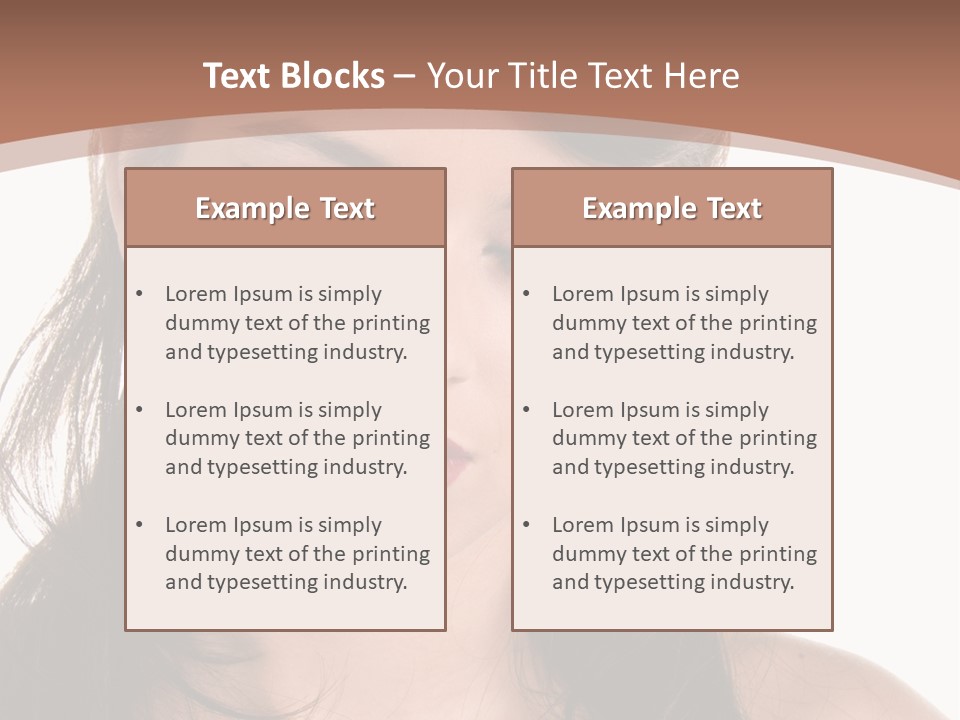 Beautiful Teenage Girl In 1950'S Rockabilly Fashion Polka Dot Dress, Hair And Makeup PowerPoint Template