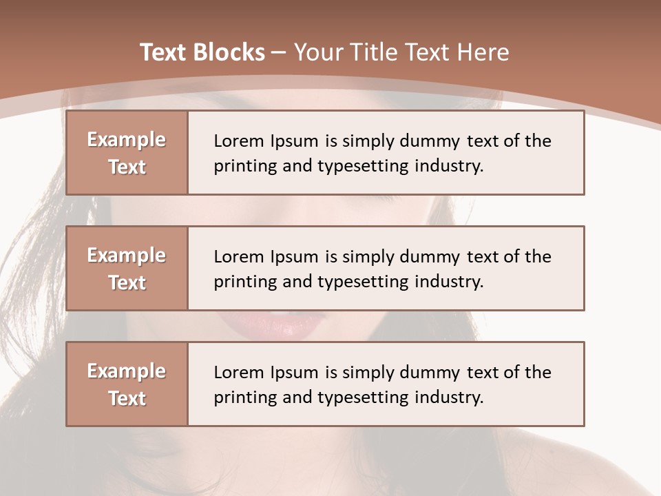 Beautiful Teenage Girl In 1950'S Rockabilly Fashion Polka Dot Dress, Hair And Makeup PowerPoint Template