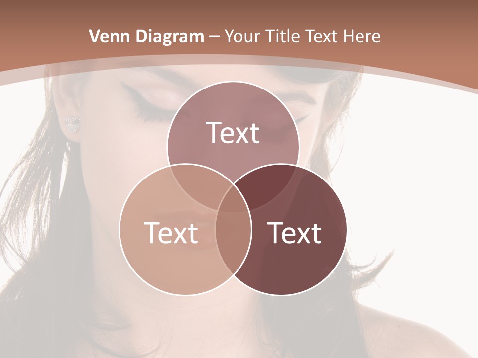 Beautiful Teenage Girl In 1950'S Rockabilly Fashion Polka Dot Dress, Hair And Makeup PowerPoint Template