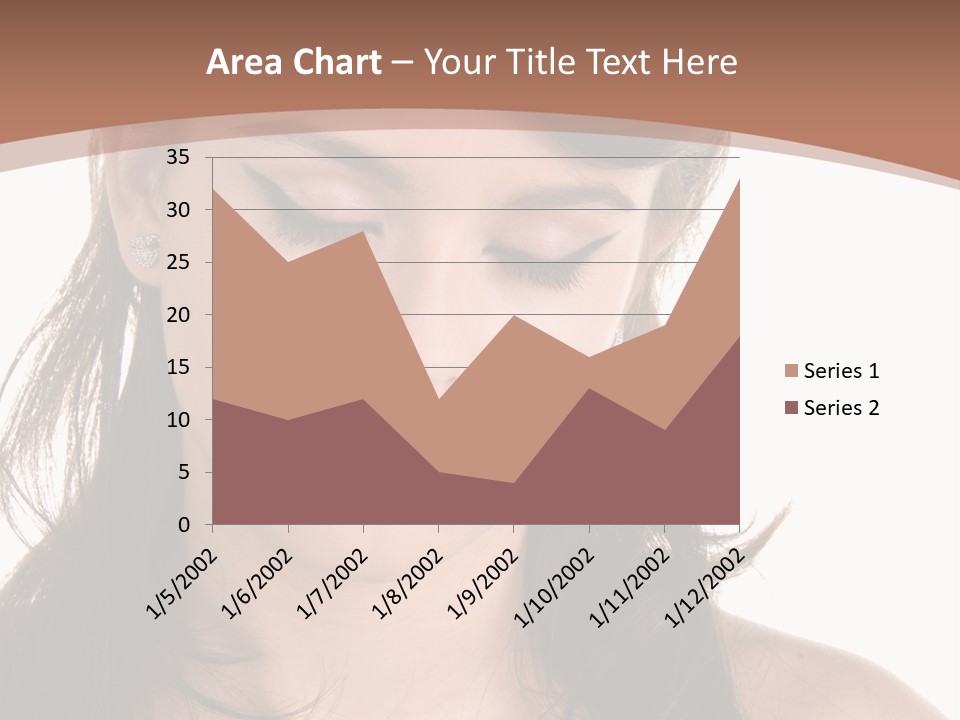 Beautiful Teenage Girl In 1950'S Rockabilly Fashion Polka Dot Dress, Hair And Makeup PowerPoint Template