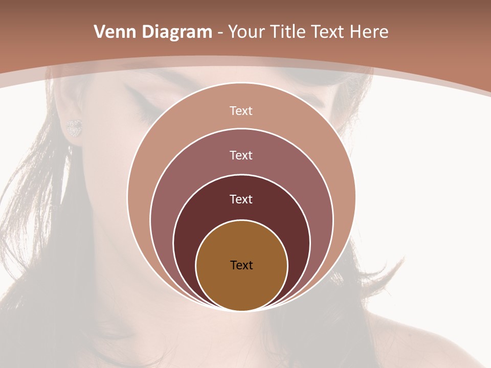 Beautiful Teenage Girl In 1950'S Rockabilly Fashion Polka Dot Dress, Hair And Makeup PowerPoint Template