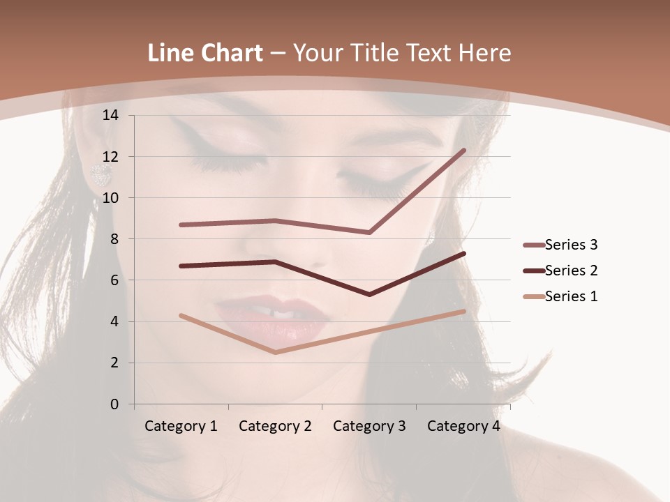 Beautiful Teenage Girl In 1950'S Rockabilly Fashion Polka Dot Dress, Hair And Makeup PowerPoint Template