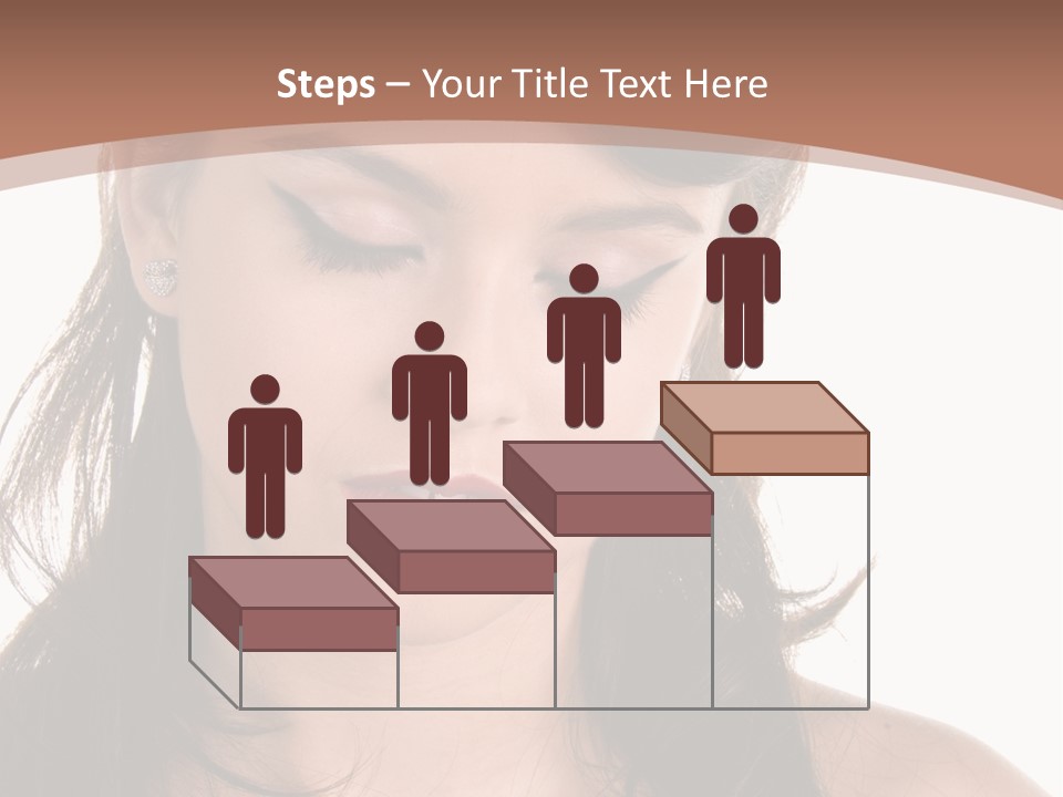 Beautiful Teenage Girl In 1950'S Rockabilly Fashion Polka Dot Dress, Hair And Makeup PowerPoint Template