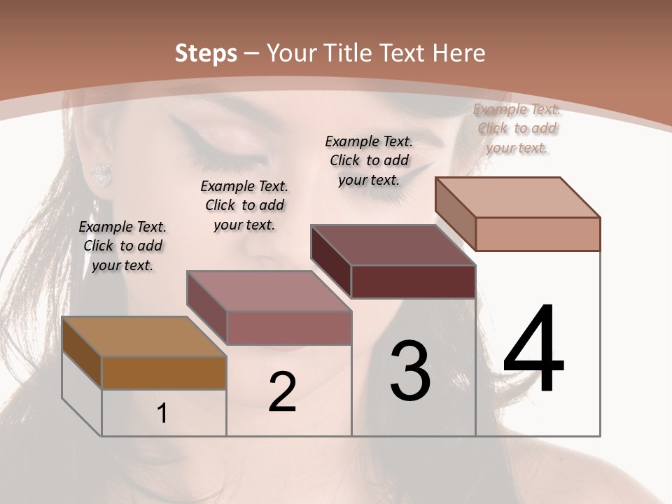 Beautiful Teenage Girl In 1950'S Rockabilly Fashion Polka Dot Dress, Hair And Makeup PowerPoint Template