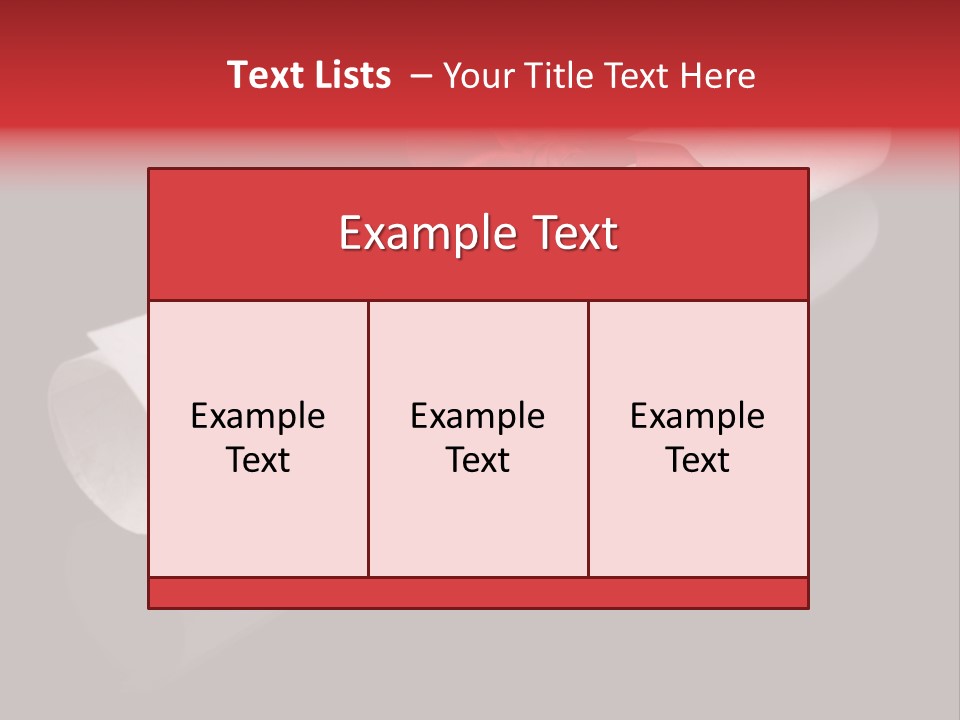 Diploma With A Red Silk Ribbon, Isolated On Black Background. PowerPoint Template