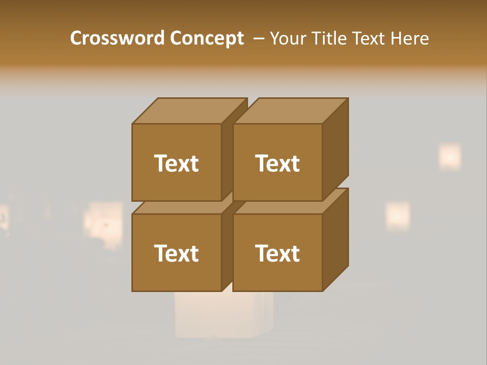 Luminaries At Night PowerPoint Template