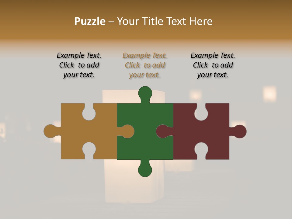 Luminaries At Night PowerPoint Template