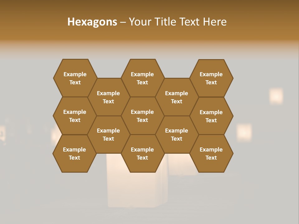 Luminaries At Night PowerPoint Template