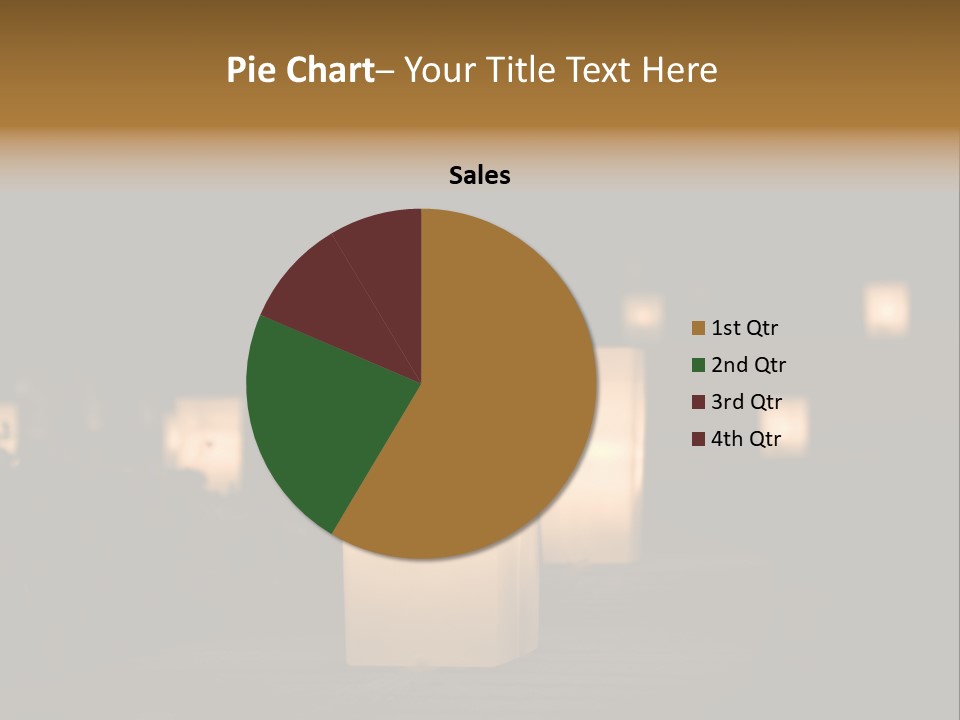 Luminaries At Night PowerPoint Template