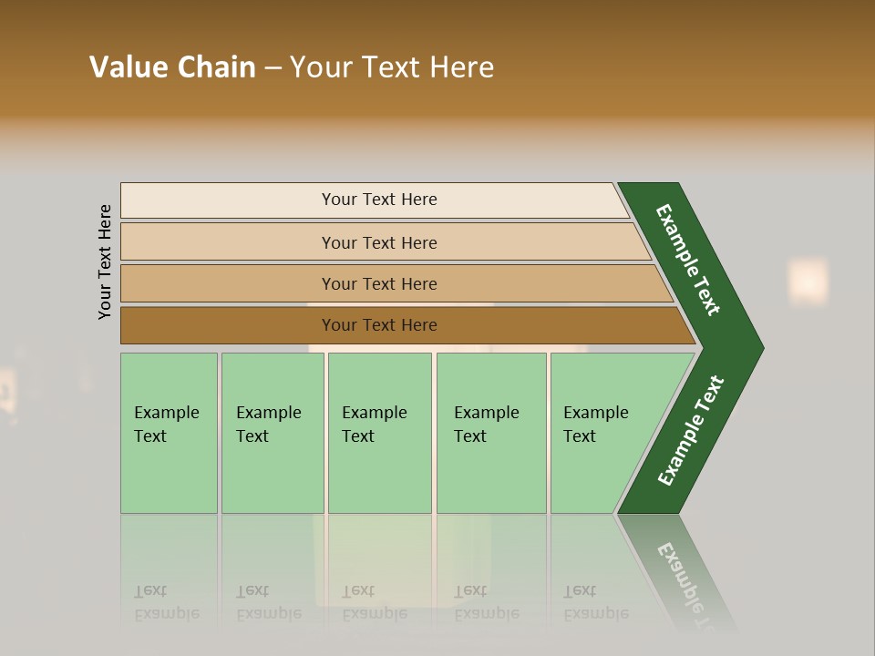 Luminaries At Night PowerPoint Template