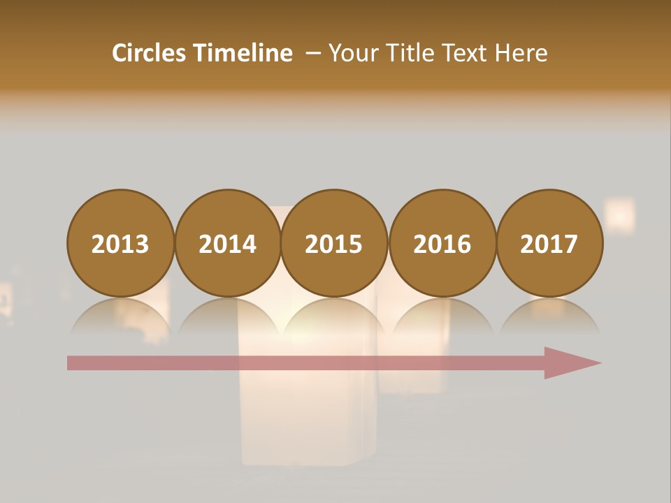 Luminaries At Night PowerPoint Template