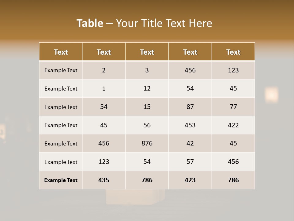 Luminaries At Night PowerPoint Template