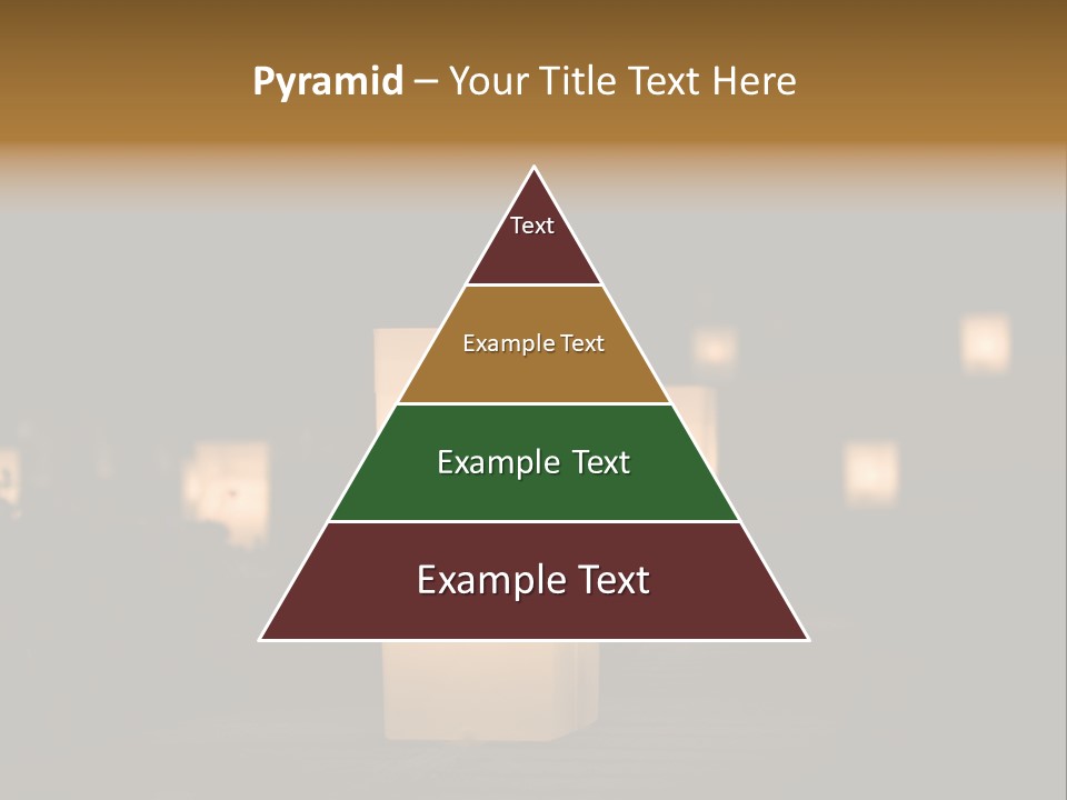 Luminaries At Night PowerPoint Template