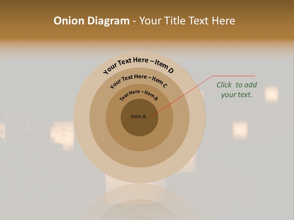 Luminaries At Night PowerPoint Template