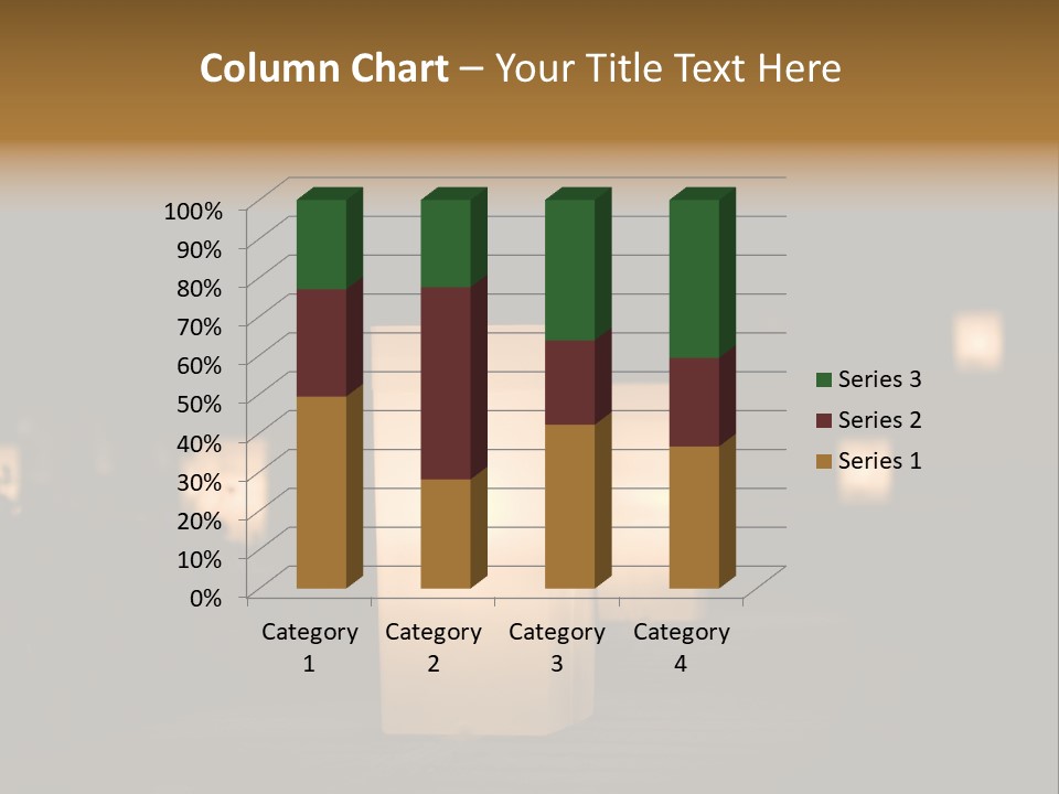 Luminaries At Night PowerPoint Template