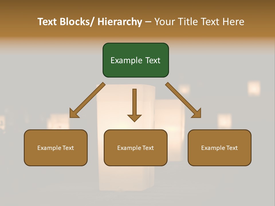 Luminaries At Night PowerPoint Template