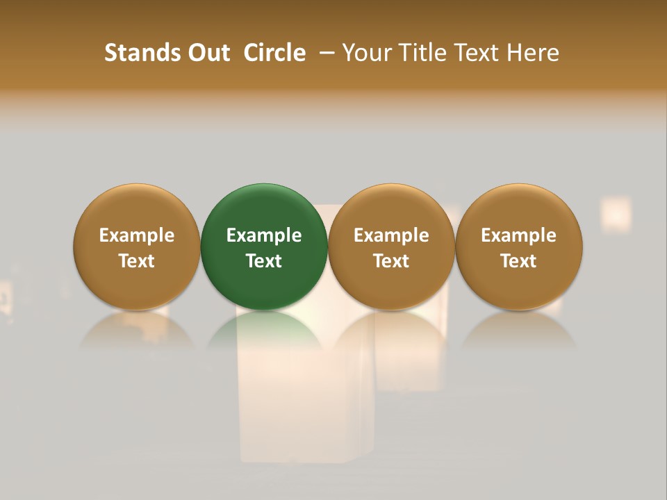 Luminaries At Night PowerPoint Template