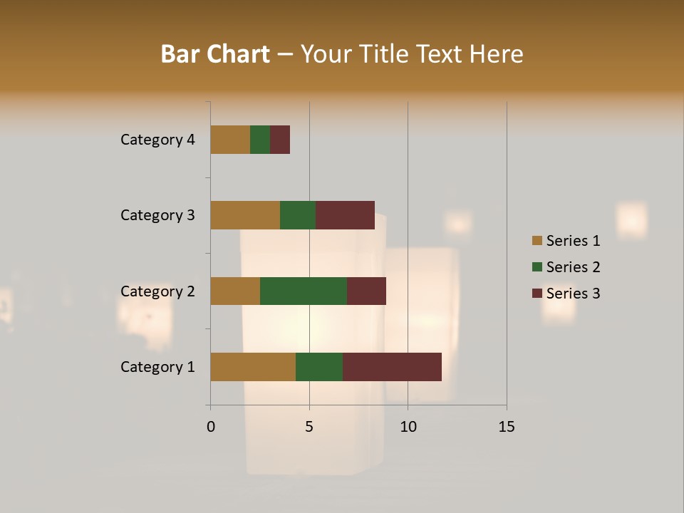 Luminaries At Night PowerPoint Template