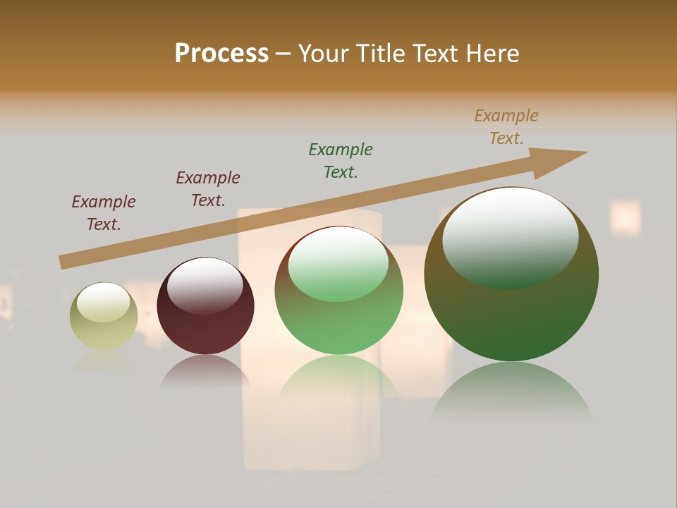 Luminaries At Night PowerPoint Template