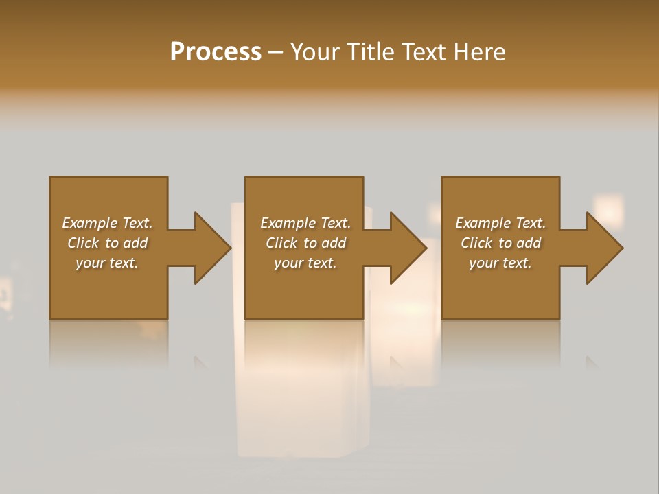 Luminaries At Night PowerPoint Template
